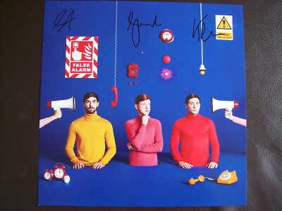 Two Door Cinema Club - False Alarm Signed 12 x 12 Print Limited Edition