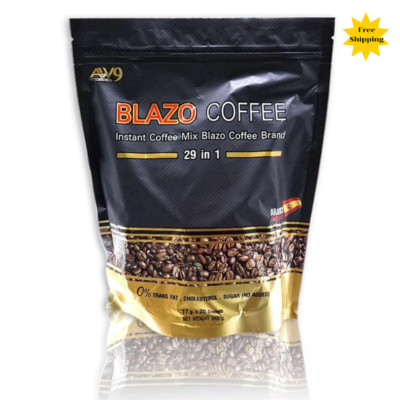 Blazo Coffee Instant Mix Sugar Arabica 29 IN 1 Weight Healthy Control Herbal x5