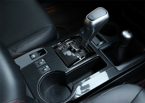 Carbon Fiber Central Gear Shift Panel Decor Cover Trim Decals For 4Runner 2010+ - Bild 5 von 11