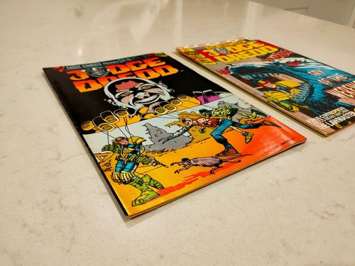 Judge Dredd Comic Lot 2x Issues Cry of the Werewolf Puppet Master 1980s Vintage - Picture 3 of 7