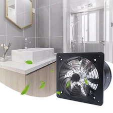 New 12" Exhaust Fan Extractor Fan Wall/Ceiling mount for Bathroom Kitchen Garage
