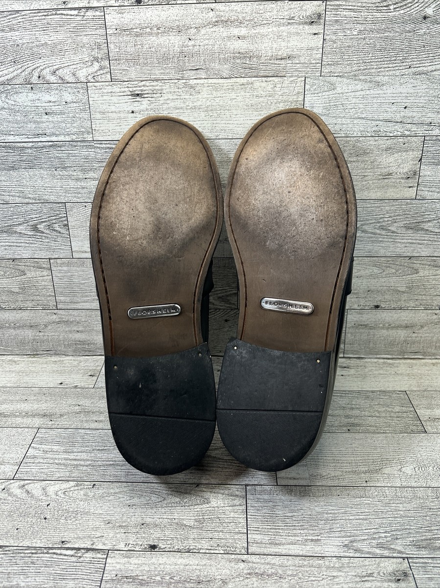 Florsheim Jareth Brn Blk Woven Size 10.5 Florsheim 12073 Jareth Black Woven Dress Shoes Loafers Men main image 2