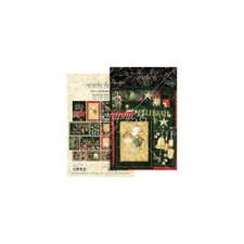 GRAPHIC 45 ~ MERRY & BRIGHT ~ Journaling & Ephemera Cards ~ 32 Pieces