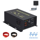 Inversor de Potencia 500W Onda Sinusoidal Pura 12V 110V 120V Generador Remoto Camión Herramienta Coche