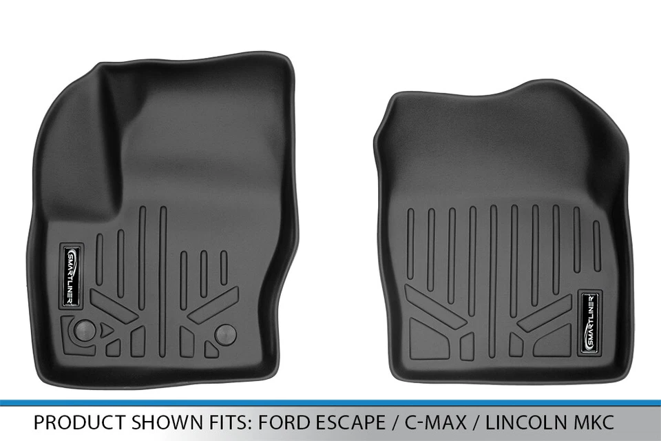 SMARTLINER Floor Mats 13-19 Ford Escape | 13-18 Ford C-Max | 15-16 Lincoln MKC Foto 4 de 4