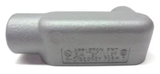 APPLETON CONDUIT BODY LL27, SIZE 3/4" , BODY STYLE LL, FORM 7, FM7, GRAYLOY IRON