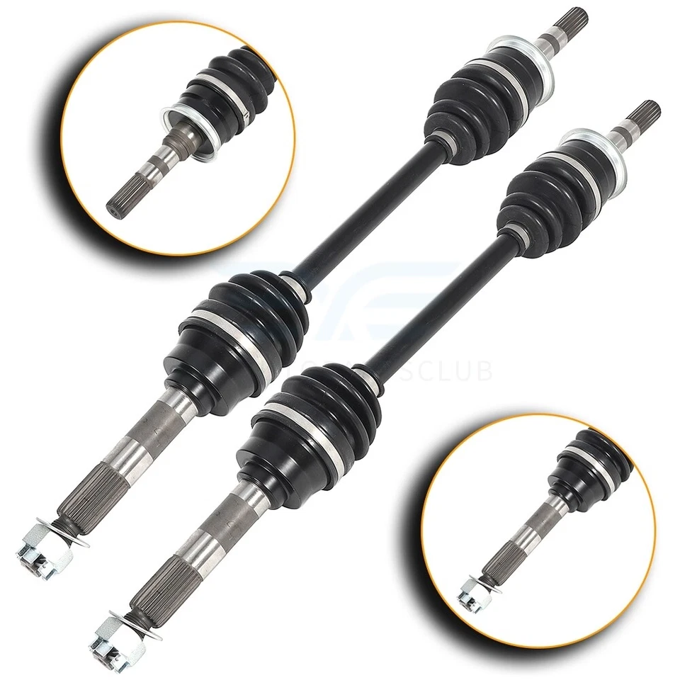 Par de ejes articulados CV para Kawasaki Mule 3010/2510/4010 conductor delantero + lado del pasajero Foto 3 de 4