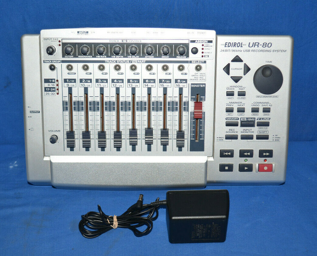 Roland Edirol UR-80 24 Bit/96 kHz USB midi interface Audio Roland Edirol UR-80 24 Bit/96 kHz USB midi interface Audio