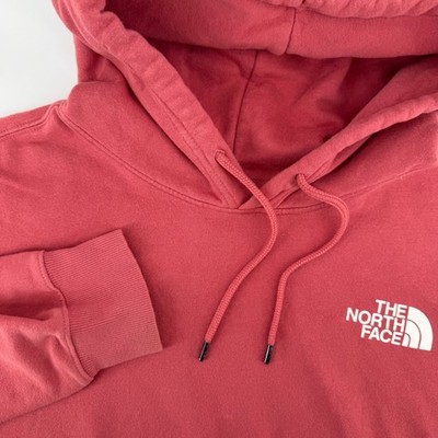 The North Face Hoodie Mens XXL Red Pullover Graphic Sleeve Logo Fleece NF0A3X8A