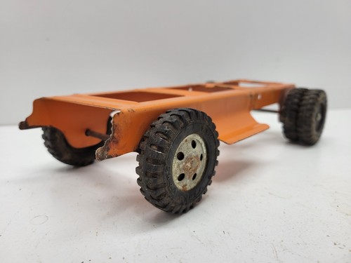 Tonka Round Fender Short Truck Frame For Restoration Or Custom