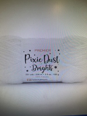 Premier Pixie Dust Brights Yarn -- White -- NIP