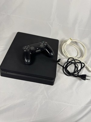 Sony PlayStation 4 mit Controller - PS4 Slim Spielekonsole Schwarz mit 1TB