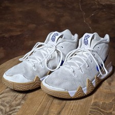 Nike Kyrie 4 Uncle Drew White Basketball Shoes 943806-100 Men’s Size 10