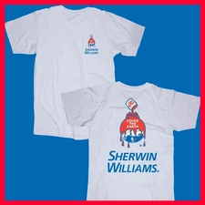 SALE - Sherwin Williams Logo White Unisex T-Shirt, Sherwin Williams Shirt