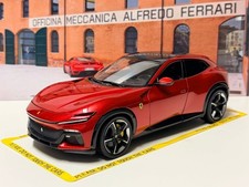 Polistil 1/18 Ferrari Purosangue 2022 Rosso Magma Minicar