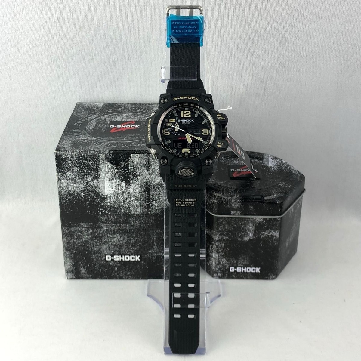 Casio GWG-1000-1ADR G-shock MUDMASTER Mens Wristwatch - Black for