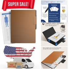 11.8" Remarkable Paper Pro Magnetic Book Cover with Pen Clasp Screen Templates