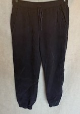 JOHNNY WAS Size M Dark Blue Alice Jogger Pants w/ Pockets