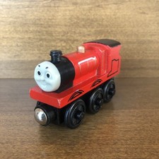 Rare James  For Display Only  Thomas  Friends Wooden Railway Great Condition