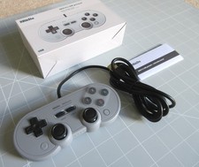 8BitDo SN30 Pro USB Wired Gamepad - Gray Edition (2021) - Excellent Condition