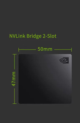 used NVIDIA NVLink Bridge 2-Slot 900-53651 P3651 for RTX 3090 A5000 A5500 A6000