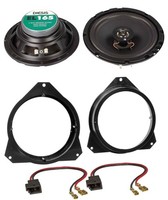 ACV 16,5Cm 100Watt 2-Wege Lautsprecher FüR Citroen Berlingo Ab 08 FronttüR Auto