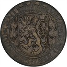 Belgium (Ghent, WWI German Occupation) 1917 5 Franken TONED EF+ — photo 1