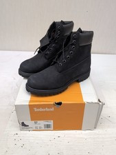 Timberland Men's Classic 6" Premium Waterproof Regular Boot Black Sz 8.5 GL16