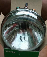 TRIUMPH T140 TR7 T150 GENUINE LUCAS 7" H4 HEADLIGHT COMPLETE HEADLAMP 99-1267