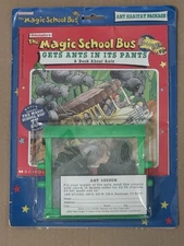 Vintage The Magic School Bus Gets Ants In Its Pants & Ant Habitat Farm Rare