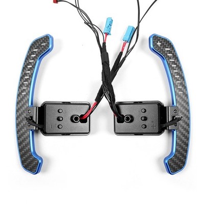 Magnetic Carbon Fiber LED Paddle Shifters For BMW G20 G30 G80 F40 F90 G02 G07 06