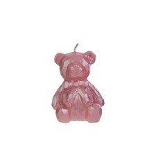 CANDELA Orso Orsetto 6x6x8 cm colore ROSA BOMBONIERA (3691) 1H1Y