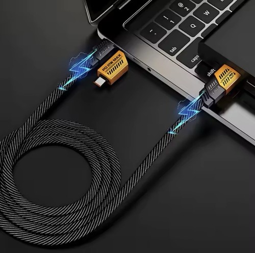 Câble de Charge Rapide 65W Câble USB 4en1 pour iPhone Samsung Téléphone Type-C Câble de Charge - Photo 15/16