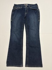 Ariat FR Jeans Womens 31S Mid Rise Boot Flame Resistant CAT 2 Work Medium Wash