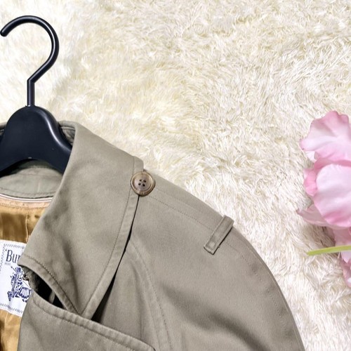 Burberry Nova Check Trench Coat Cotton Khaki US size S Authentic - Picture 8 of 24