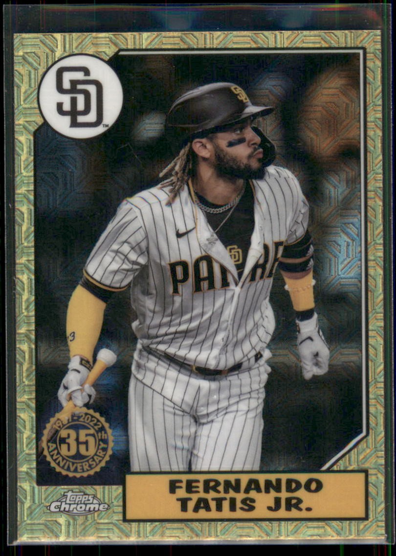2022 Topps Fernando Tatis Jr. Topps Baseball 35th Anniversary Chrome #T87C-100