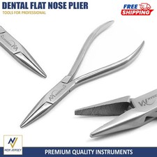 Flat Nose Jewelry Pliers Beading Wire Wrapping Jewelers Making Craft Repairing