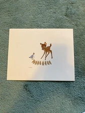 Disney Bambi And Quails Print
