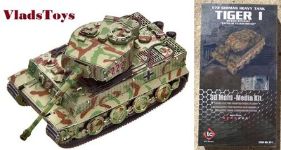 BTC Models 1:72 3D Metal Model Kit Tiger I Heavy Tank Michael Wittmann XT-1