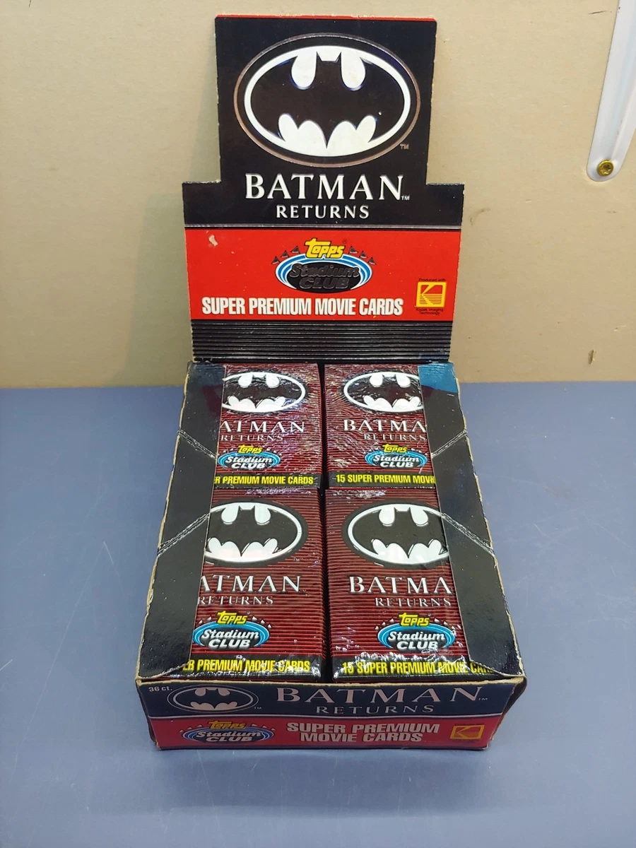 Topps Batman Batman Returns Sealed Non-Sport Trading Card Packs