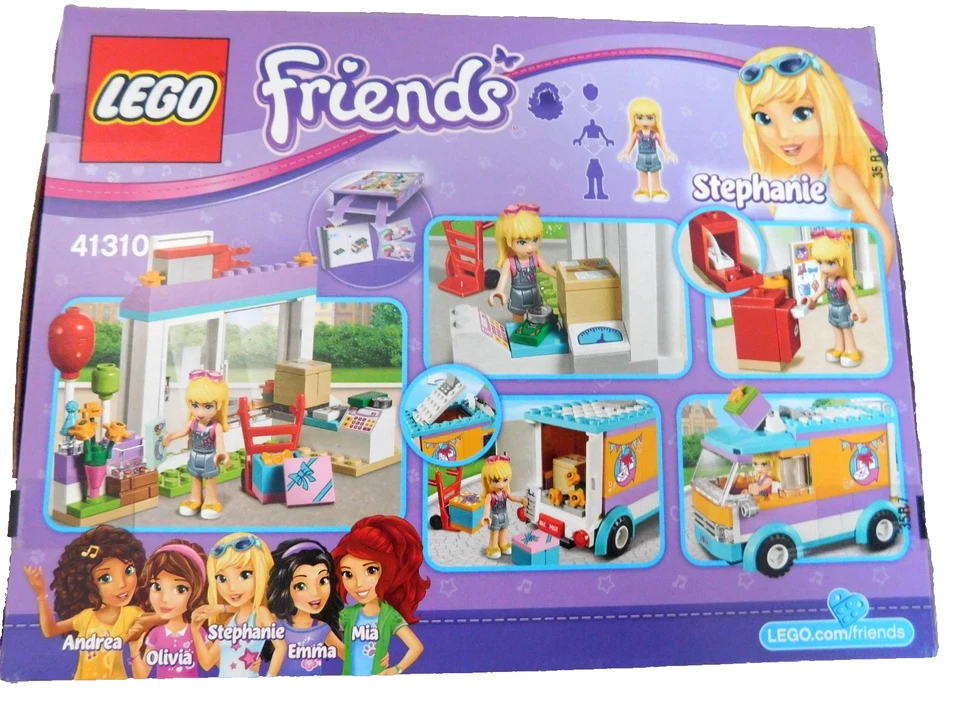 LEGO FRIENDS HEARTLAKE GIFT DELIVERY # 41310 NEW IN BOX SEALED RETIRED - Image 2 of 2