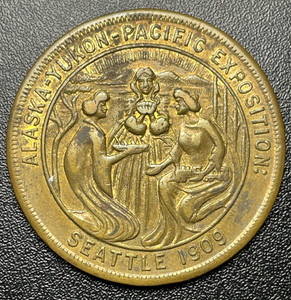 USA 1909 Alaska-Yukon Pacific Expo Medal