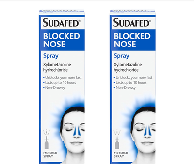 #ad Sudafed Blocked Nose Spray 15ml – 2 Pack Fast USA Shipping New $19.99