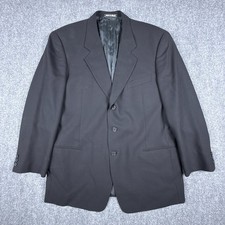 Vintage Giorgio Armani Mani Blazer Mens 44R Gray Sport Coat Wool Jacket Italy