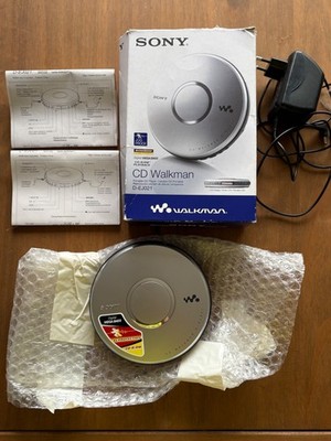 Sony CD Walkman D-EJ021 Discman OVP Anleitung Netzteil Top Zustand