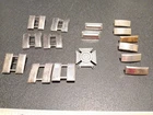 Service Lapel Military Mixed Lot Pins WW2 WWII Sterling & Silver Tone