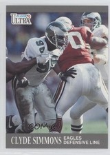 1991 Fleer Ultra Update Clyde Simmons #U-73 0b5