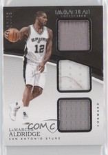 2016-17 Panini Immaculate Triple Materials 39/99 LaMarcus Aldridge #TM-LMC s3g