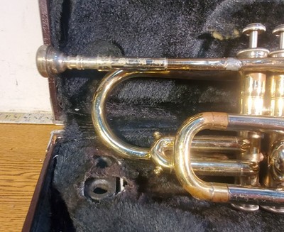 YAMAHA YCR-2311 整備済 Yamaha YCR 231 Cornet With Back Mouthpiece In Original Hard Case