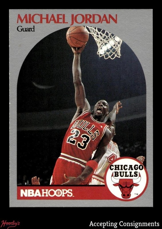 1990-91 Hoops #65 Michael Jordan BULLS